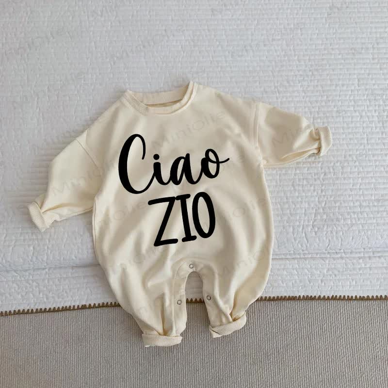 CIAO ZIO Baby Toddler Beige Romper - Beige - 2-3T - image 1