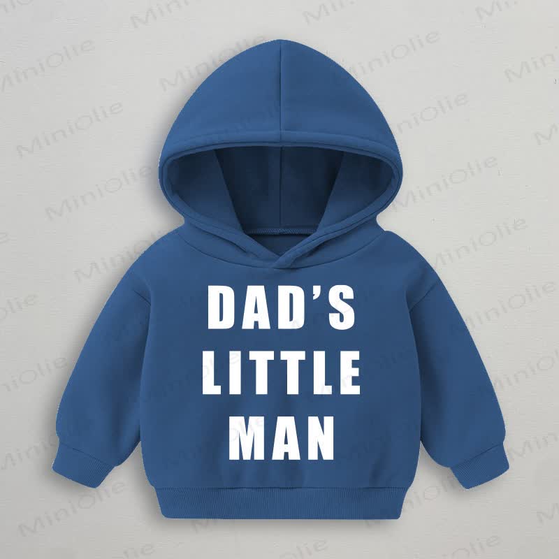 DAD'S LITTLE MAN Baby Blue Sweatshirt - Blue - 3-5T - image 1