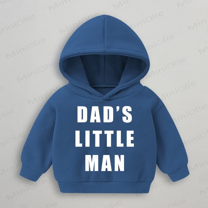 DAD'S LITTLE MAN Baby Blue Sweatshirt - Blue - 3-5T - image 1