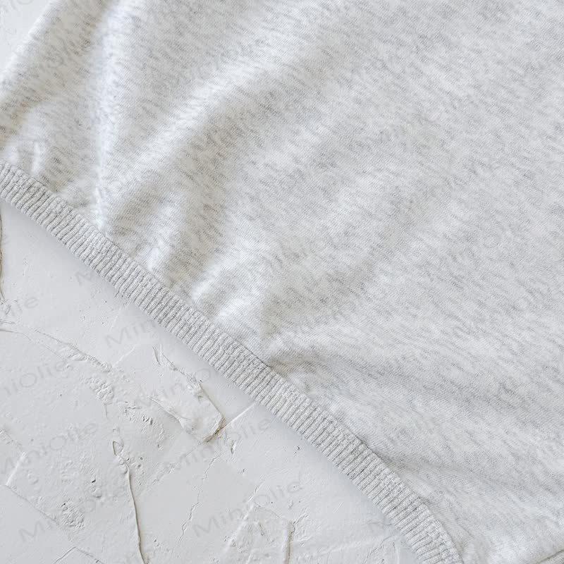 Baby Girl Solid Color 2-piece Sweatshirt Set - image 14