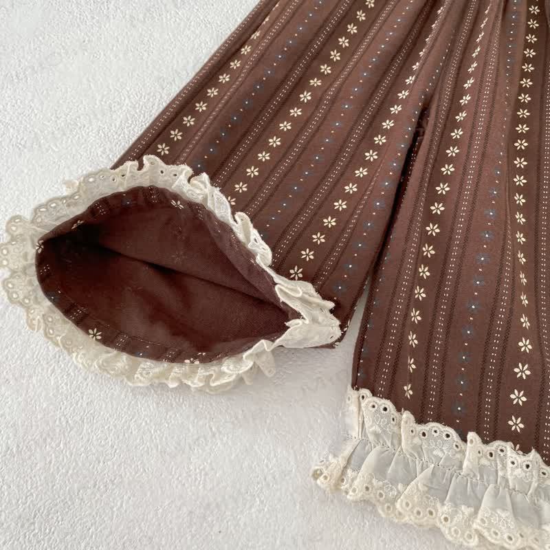 Baby Toddler Girl Flower Lace Pants - image 9