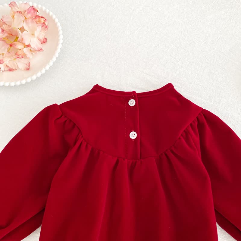 Baby Toddler Girl Bow Dress/ Bodysuit - image 19