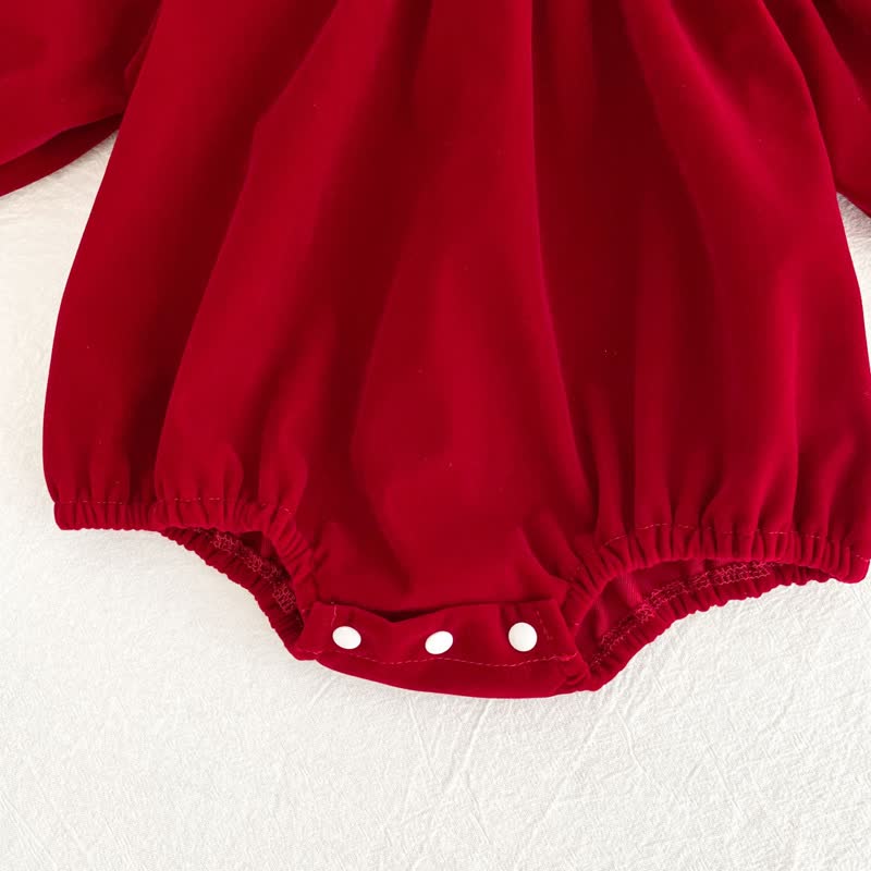 Baby Toddler Girl Bow Dress/ Bodysuit - image 17