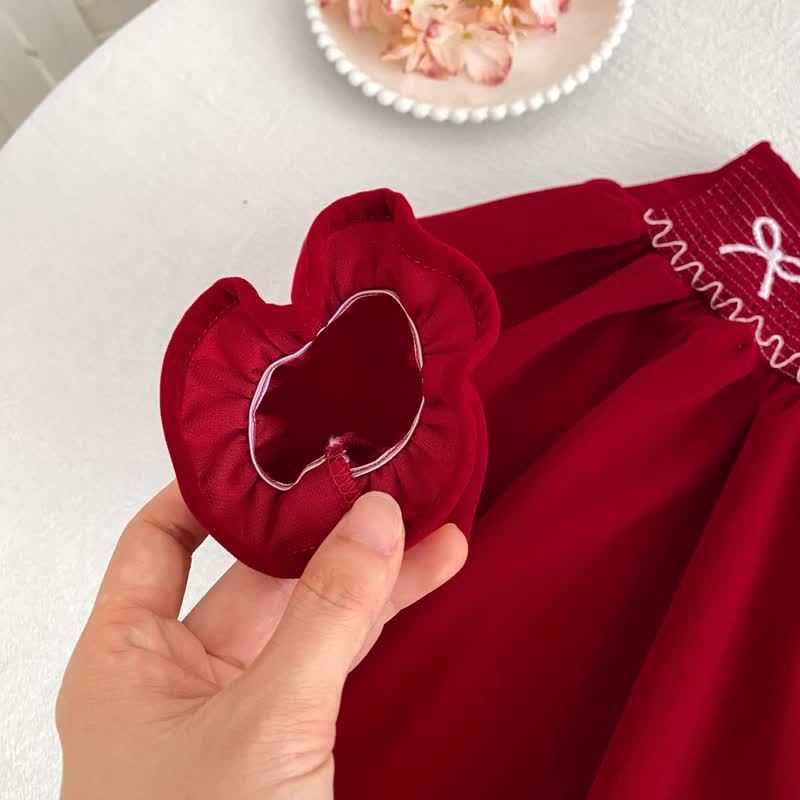 Baby Toddler Girl Bow Dress/ Bodysuit - image 9