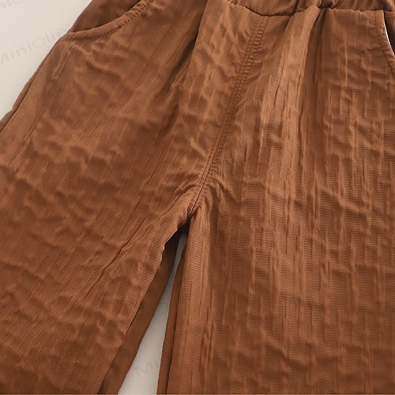 Baby Toddler Girl Bow Solid Color 3-piece Set - image 20