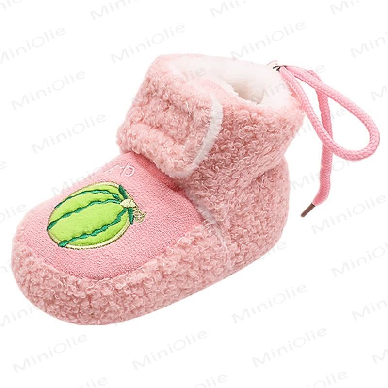 Baby Fruit Fleece Lined Booties - image 7