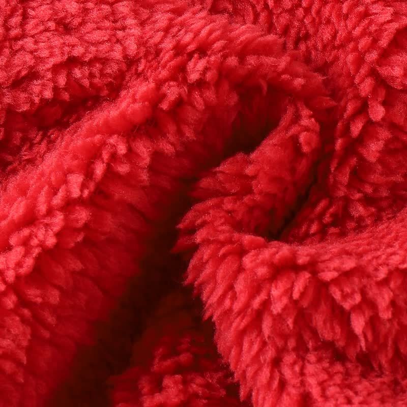 Baby Girl Plaid Bow Fur Dress - image 11