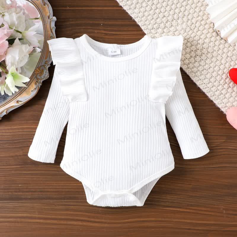 Baby Girl Love Bodysuit & Suspender Dress - image 7