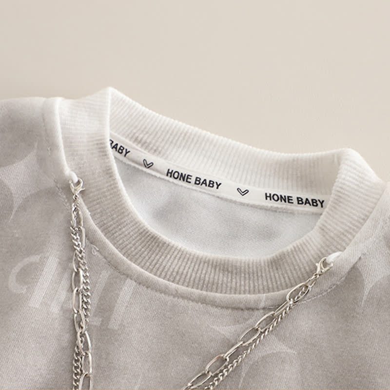 Baby Toddler Boy Denim 2-piece Set - image 6