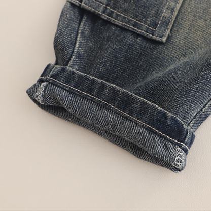 Baby Toddler Boy Denim 2-piece Set - image 17