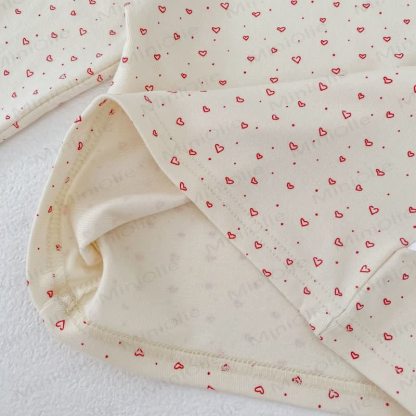 CUTE BUBBLES Baby Toddler Girl Love Overalls/Beige Top - image 16