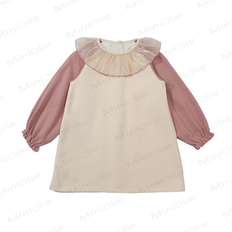 Toddler Girl Bunny Raglan Dress - image 3