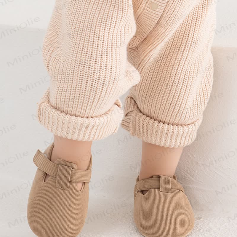 Baby Solid Color Prewalker Shoes - image 2