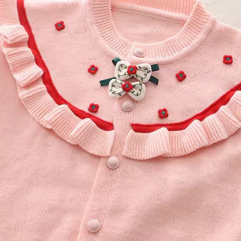 Toddler Girl Flower Sweet Bow Dress - image 5