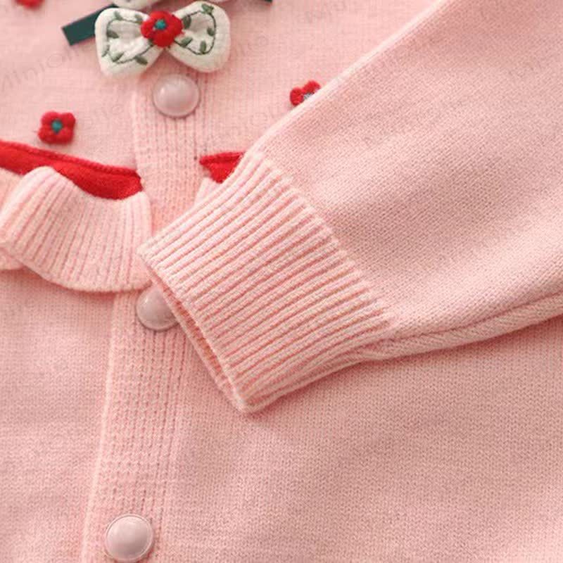 Toddler Girl Flower Sweet Bow Dress - image 8