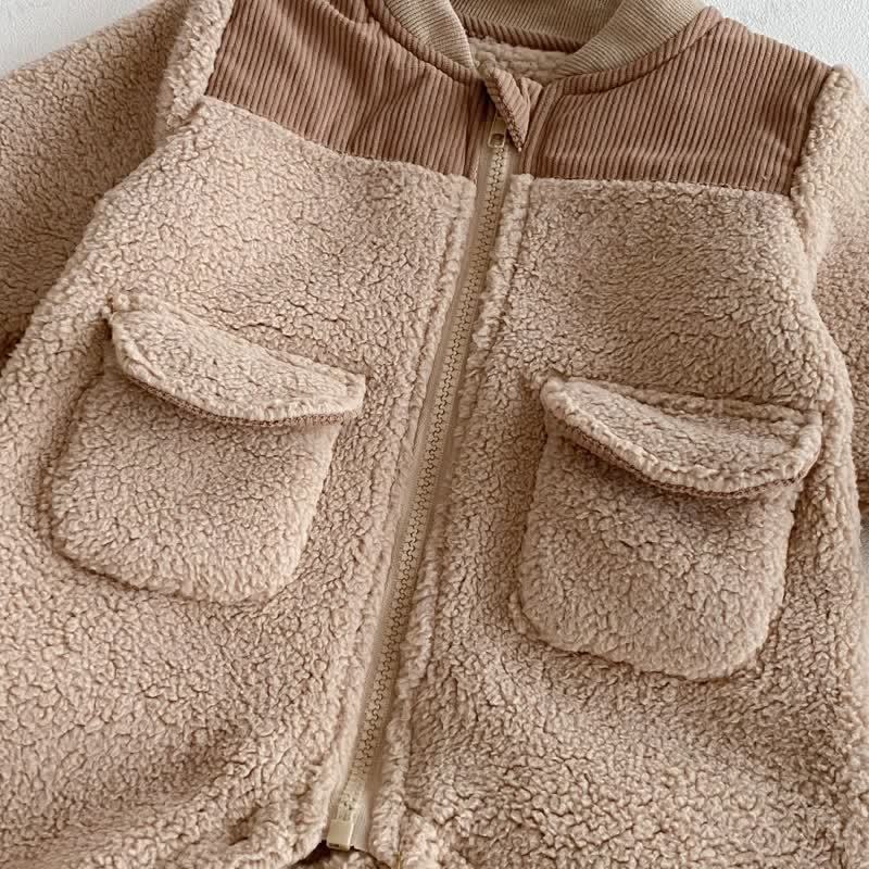 Baby Warm Fleece Newborn Romper - image 2