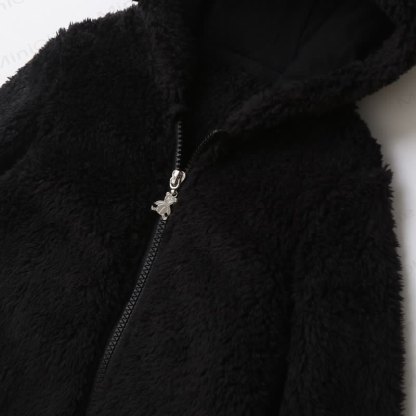 Baby Solid Color Cute Newborn Hooded Romper - image 10