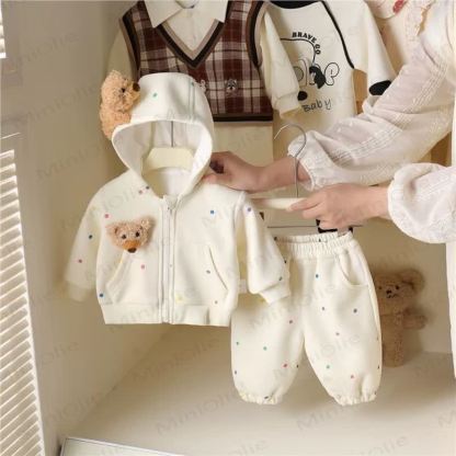 Baby Dot 3D Bear 2-piece Set - image 2
