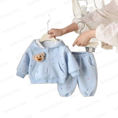 Baby Dot 3D Bear 2-piece Set - image 4