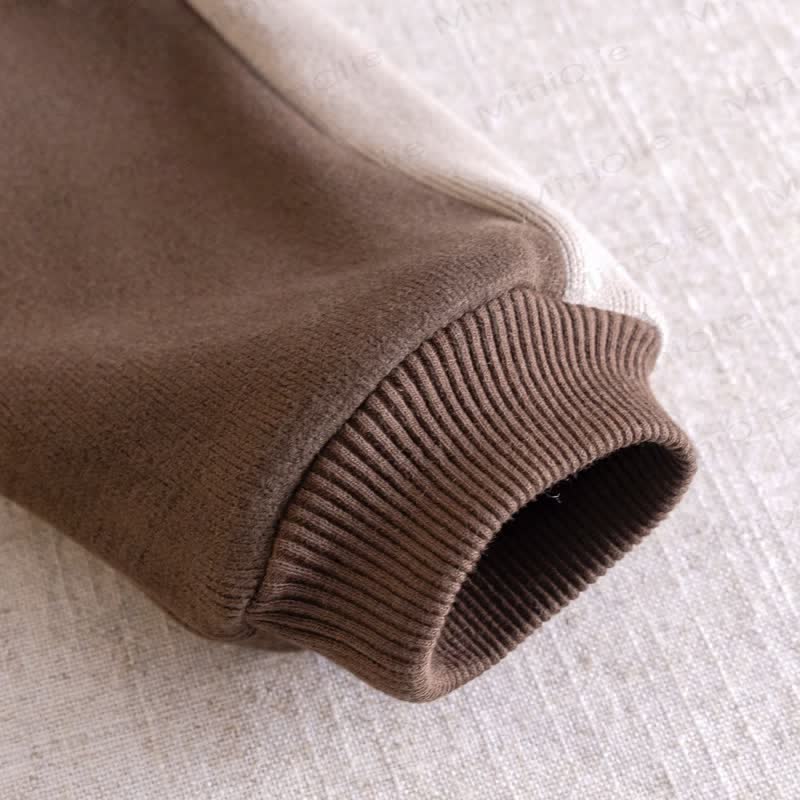 Hapi Yogurl Puppy Baby Toddler Boy Color Block Fleece Lined 2-piece Set - image 8