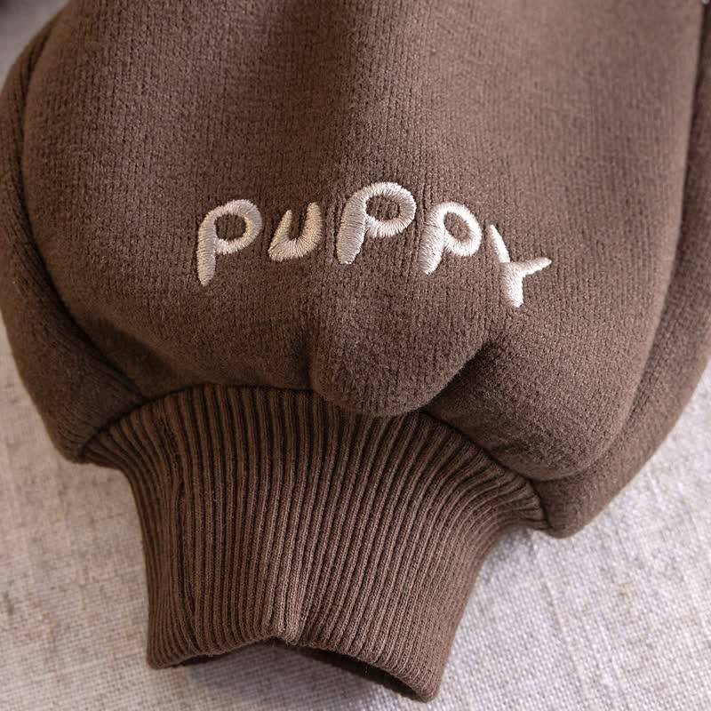 Hapi Yogurl Puppy Baby Toddler Boy Color Block Fleece Lined 2-piece Set - image 15