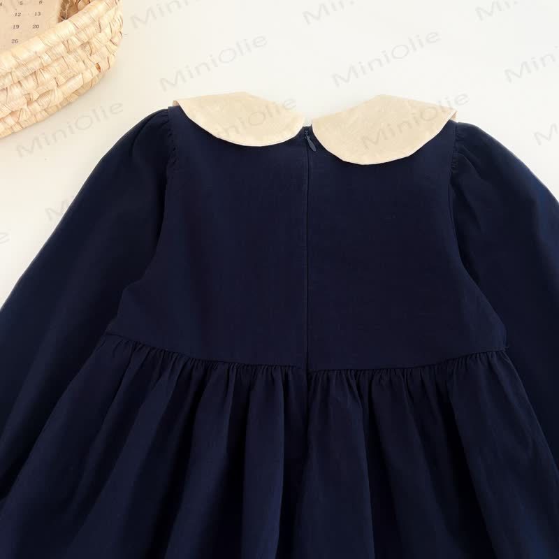 Baby Toddler Girl Embroidered Bunny Dress - image 8