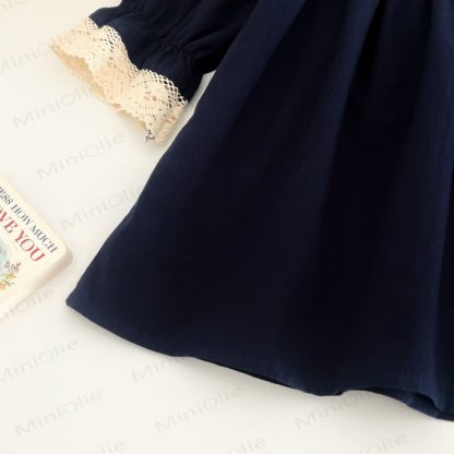 Baby Toddler Girl Embroidered Bunny Dress - image 9