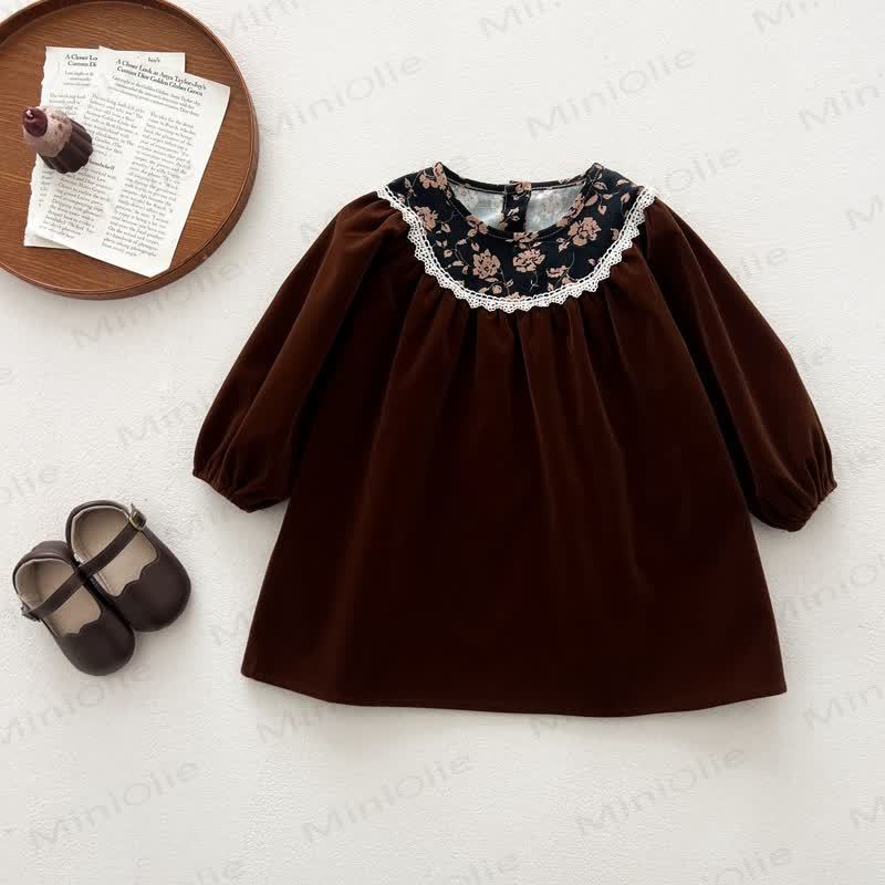 Baby Toddler Girl Lace Flower Dress - image 5