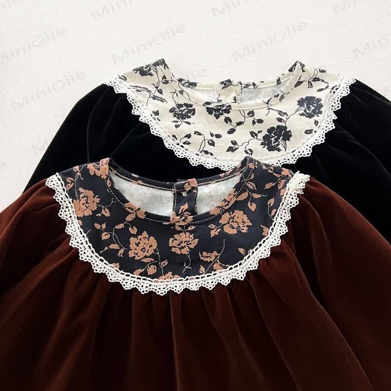 Baby Toddler Girl Lace Flower Dress - image 9
