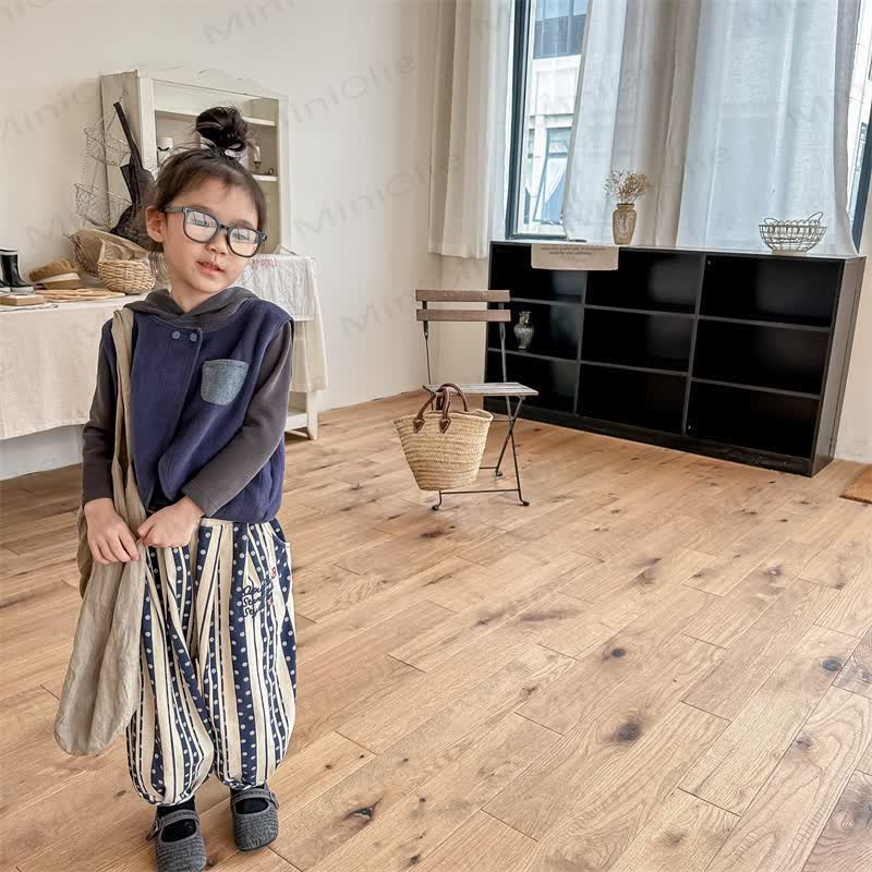 Baby Toddler Embroidered Bear Pants - image 3