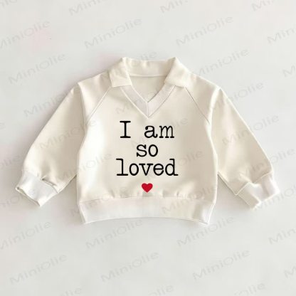 I AM SO LOVED Baby White Polo Top - White - 2-3T - image 1