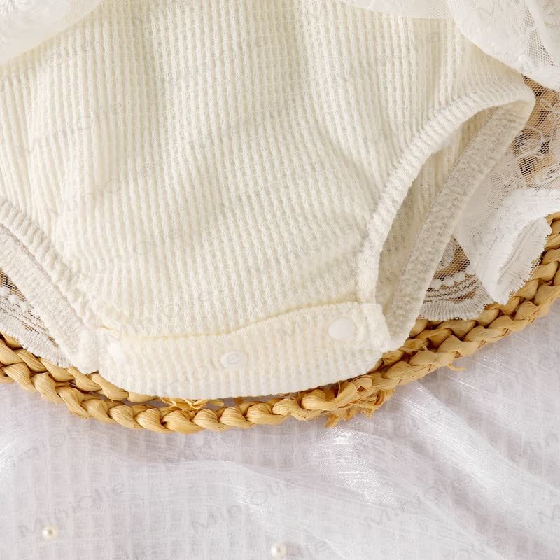 Baby Girl Bow Flower Mesh Dress - image 18