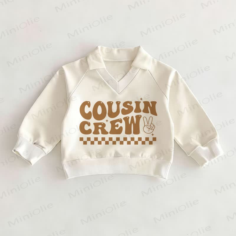 COUSIN CREW Baby White Polo Top - White - 2-3T - image 1