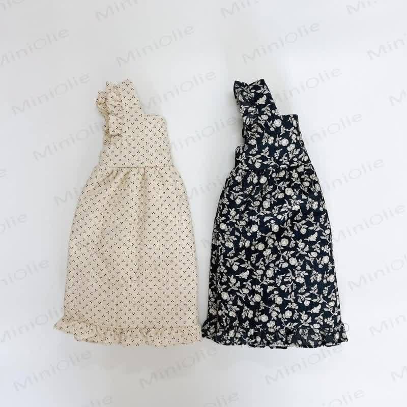 Toddler Girl Dot/Flower Sleeveless Dress - image 5