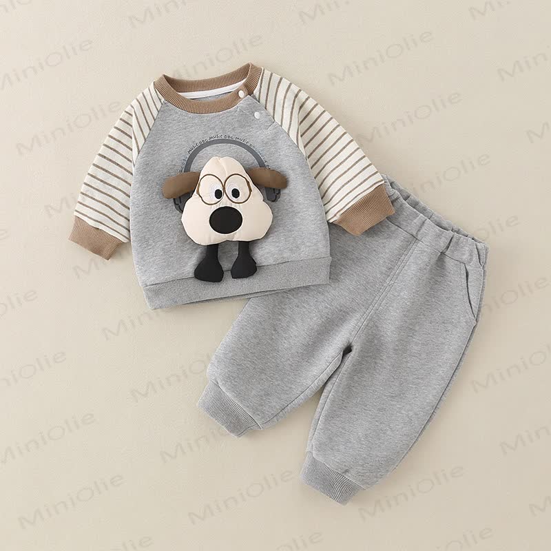 Baby Toddler Boy Animal 2-piece Set - image 2