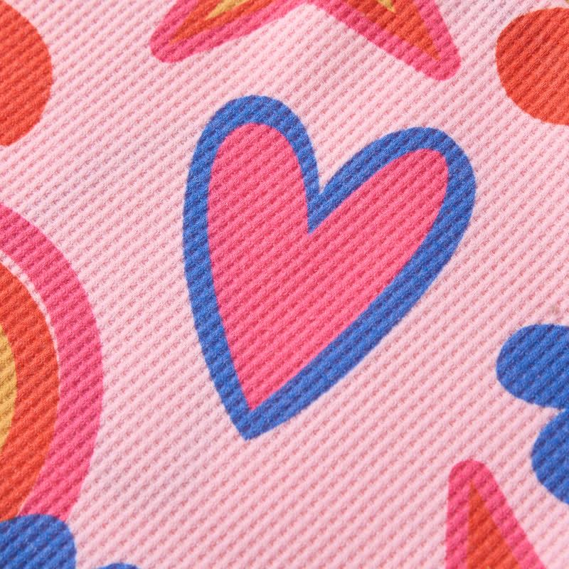 Baby Star Flower Pink Waffle 2-piece Set - image 6