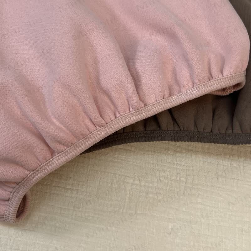 Toddler Girl 3D Bow Solid Color Puff Sleeve Dress - image 8