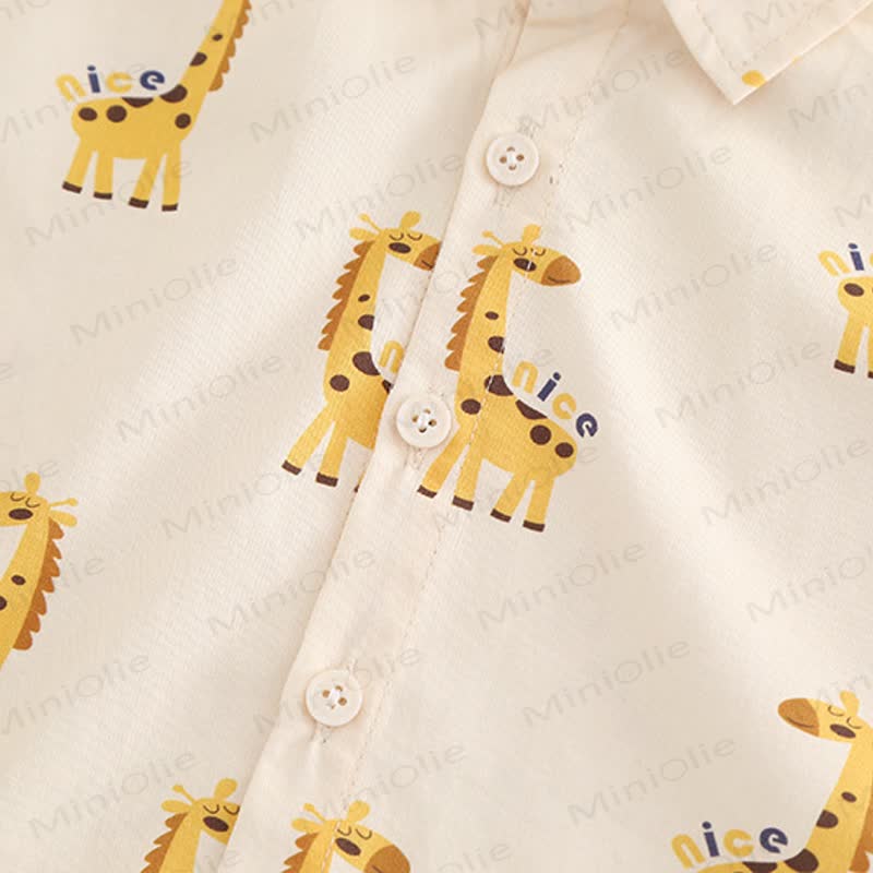 Baby Toddler Giraffe Love Knit 3-piece Set - image 14