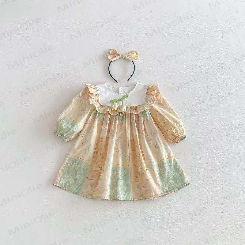 Toddler Kid Girl Flower Sweet Dress - image 4