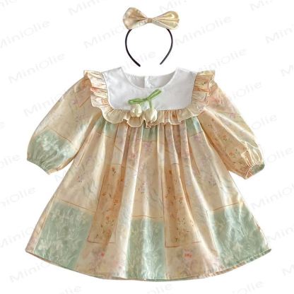 Toddler Kid Girl Flower Sweet Dress - image 5