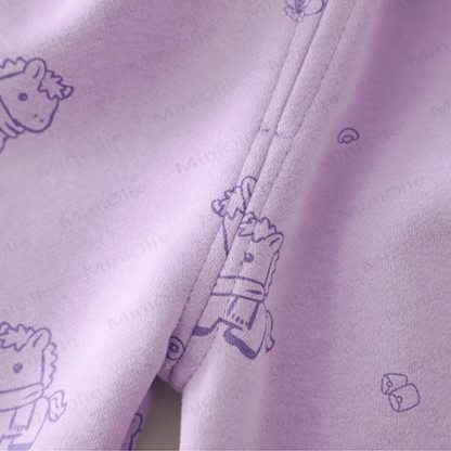 Baby Toddler Girl Horse Bow Plaid 2-piece Set - image 16