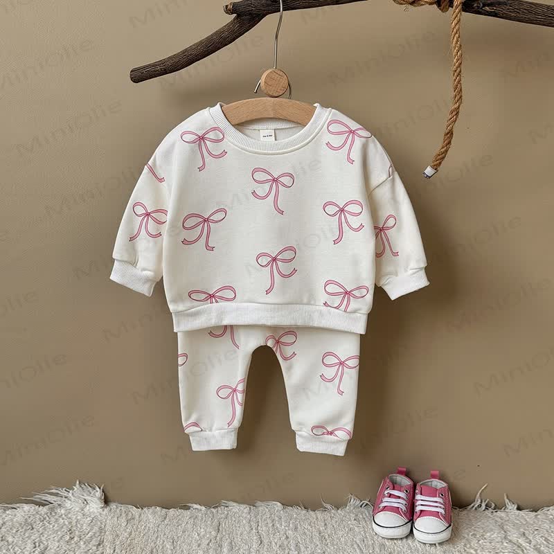 Baby Girl Bow 2-piece Set - image 4