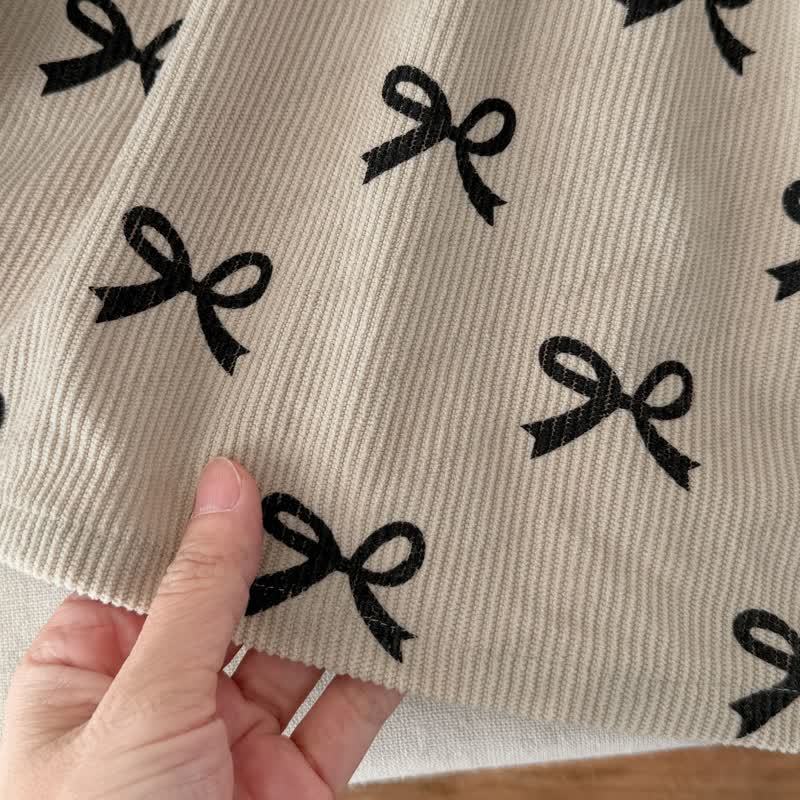 Baby Toddler Girl Lapel Bow Dress/ Bodysuit - image 6