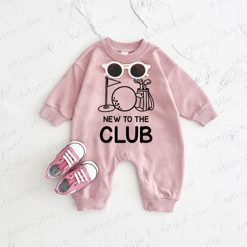 NEW TO THE CLUB Baby Pink Romper - Pink - 2-3T - image 1