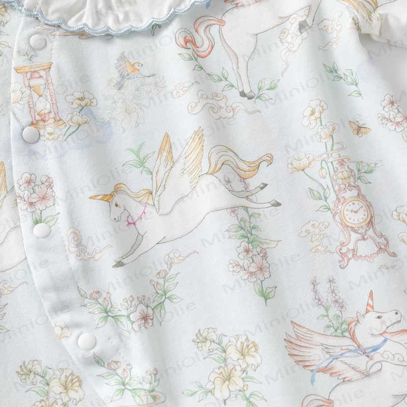 Baby Floral Animal Romper - image 4