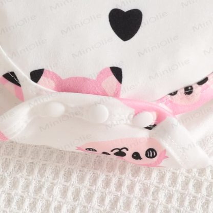 Baby Girl Fox Bow Cord Dress & Love Bodysuit - image 8