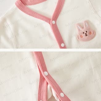 Baby Bunny/Rabbit All-cotton Romper - image 5