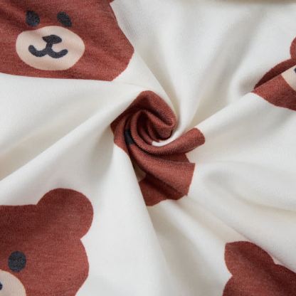  Baby Toddler White Bear Lapel 2-piece Set - image 6