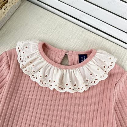 Baby Toddler Girl Solid Color Lace Top/Suspender Dress - image 7