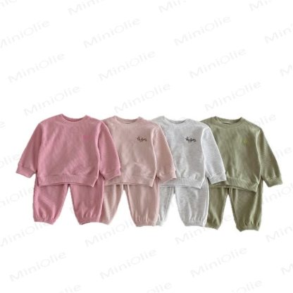 Baby Toddler 2-piece Embroidered Waffle Set - image 4